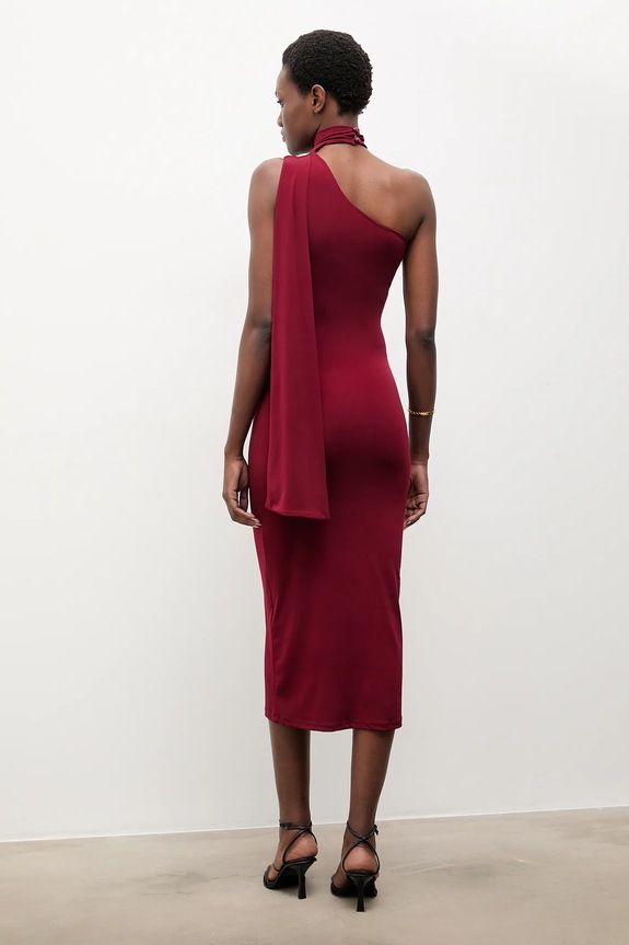 Ρούχα Φόρεμα Answear.LAB 987.tos μπορντό