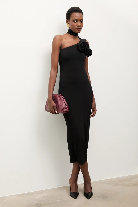 Answear.LAB rochie 987.tos negru WA25