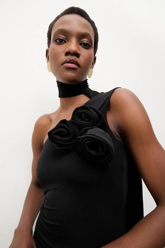 Answear.LAB rochie negru 987.tos