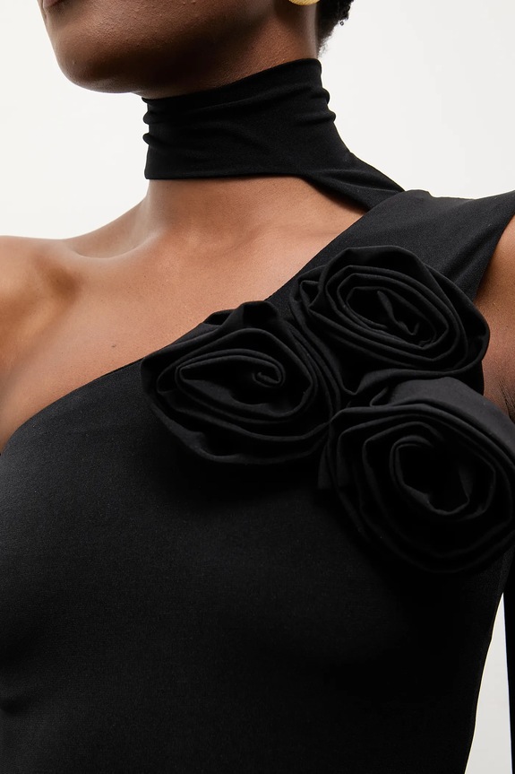 Answear.LAB rochie 987.tos negru