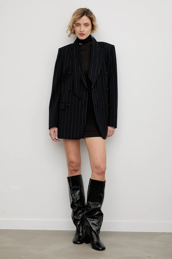 Answear.LAB sukienka 51428 brązowy WA25