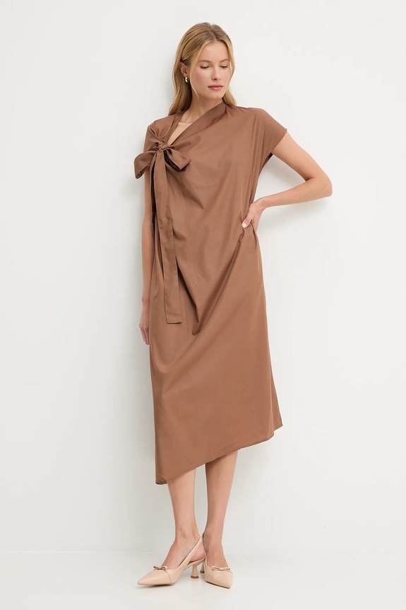 Obleka Answear.LAB B9848.iak rjava WA25