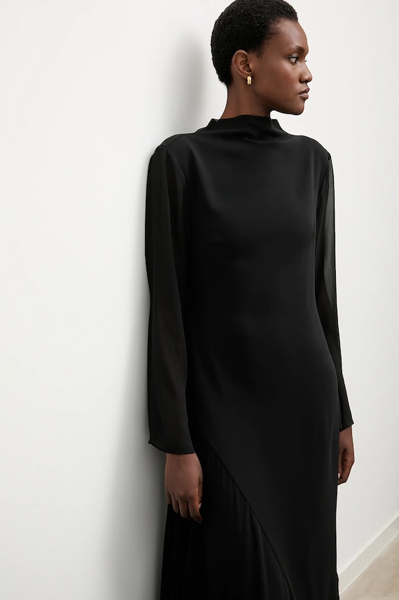 Answear.LAB rochie negru ST.3292.TOS