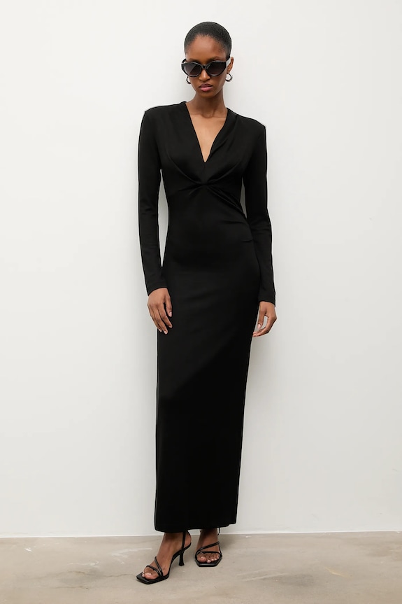 Answear.LAB rochie negru 111303.tos