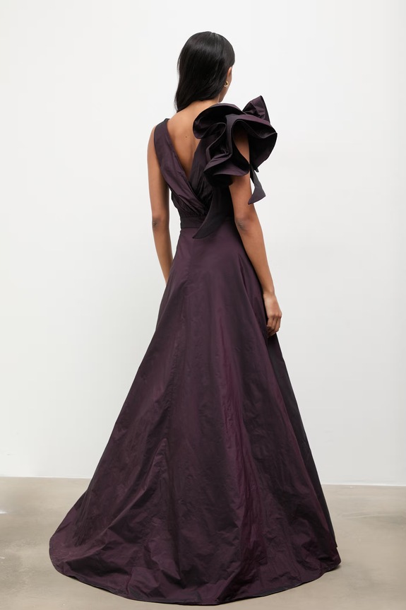 Îmbrăcăminte Answear.LAB rochie evazată 58044-25Y.TOS violet