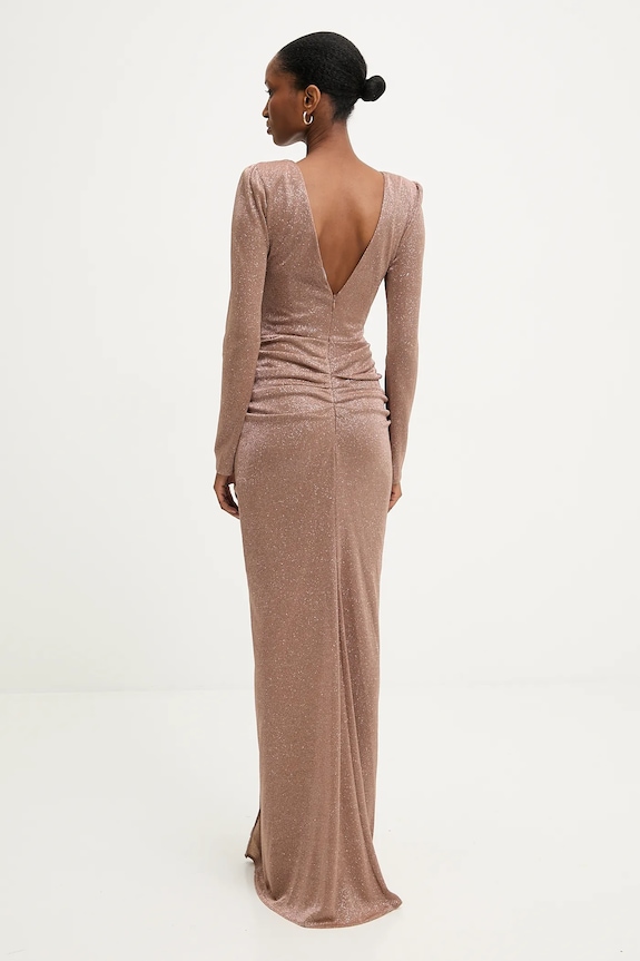 Îmbrăcăminte Answear.LAB rochie 57666-24Y.TOS portocaliu
