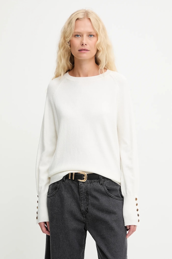Answear.LAB maglione in lana beige ASF2359.fh
