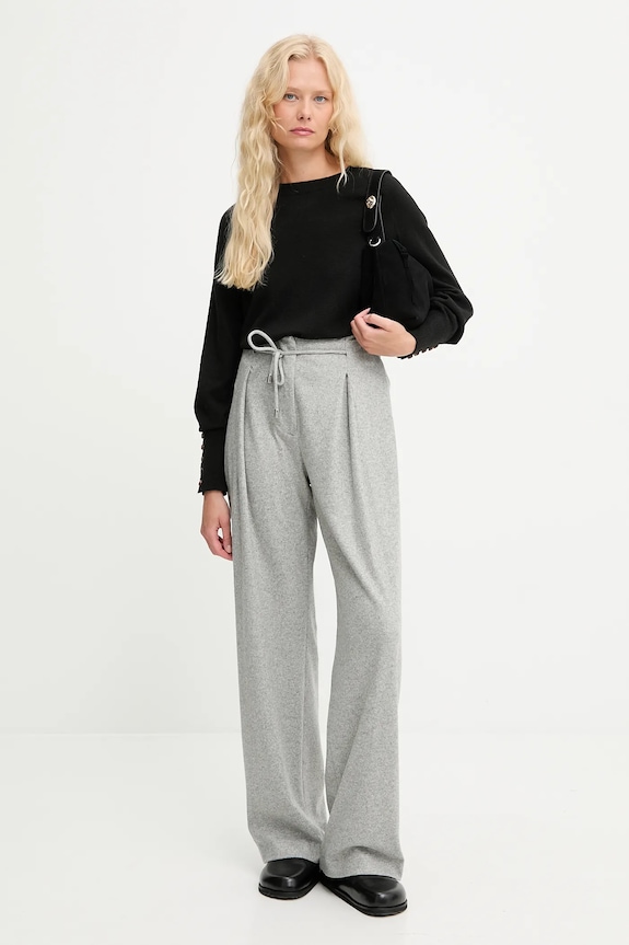Answear.LAB pulover de lana ASF2359.fh negru WA25