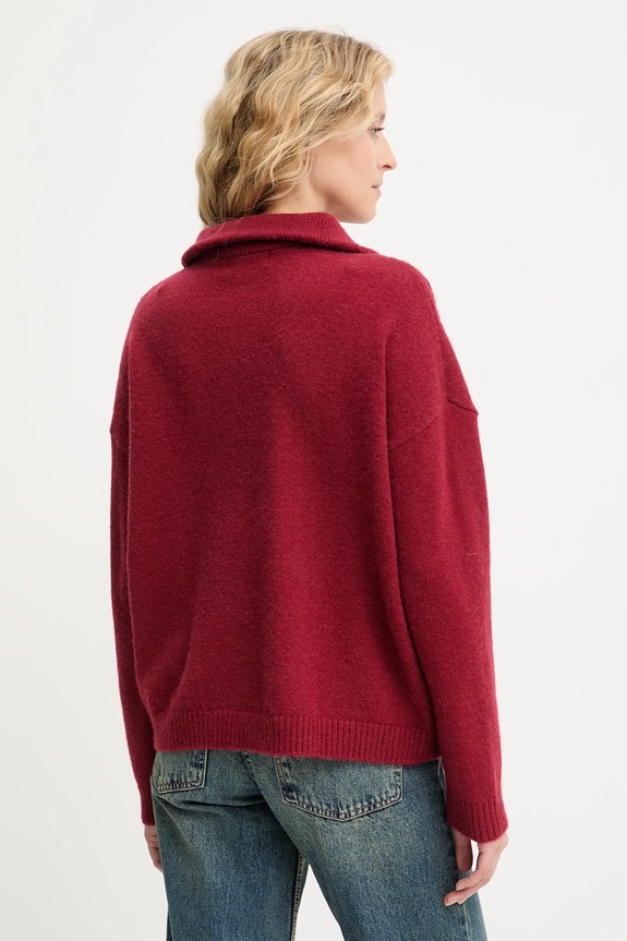 Odzież Answear.LAB sweter z kaszmirem 2713.fh czerwony