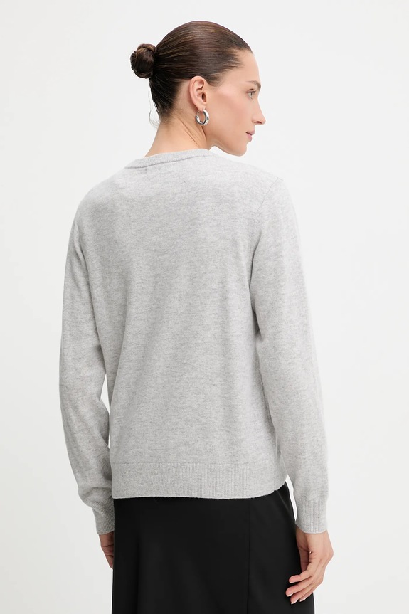 Odzież Answear.LAB sweter z wełny merino WA25-SWD021 szary