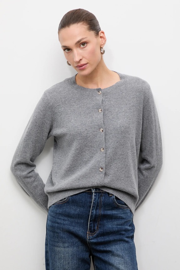 Answear.LAB cardigan din lana gri WA25-SWD024