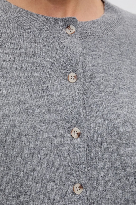 Answear.LAB cardigan din lana WA25-SWD024 gri
