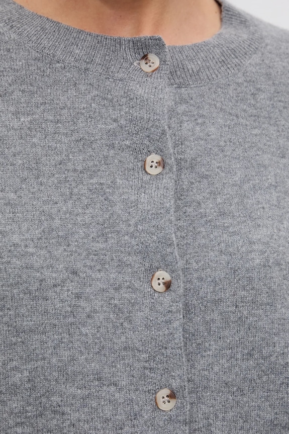 Answear.LAB cardigan din lana WA25-SWD024 gri