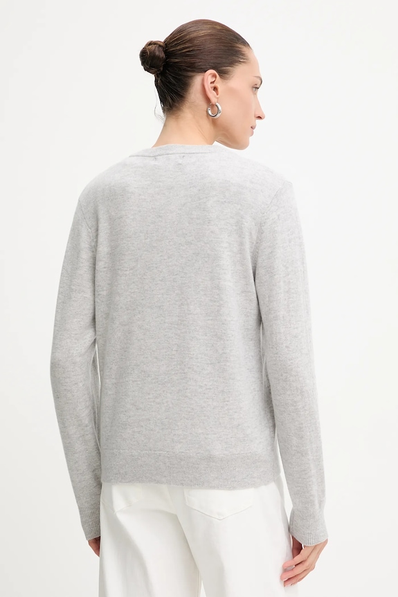 Odzież Answear.LAB sweter z wełny merino WA25-SWD027 szary