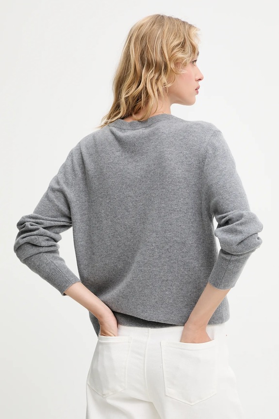 Odzież Answear.LAB sweter z wełny merino WA25-SWD027 szary