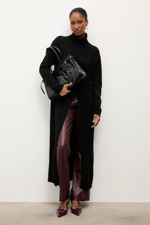 Answear.LAB pulover M8556.fh negru WA25