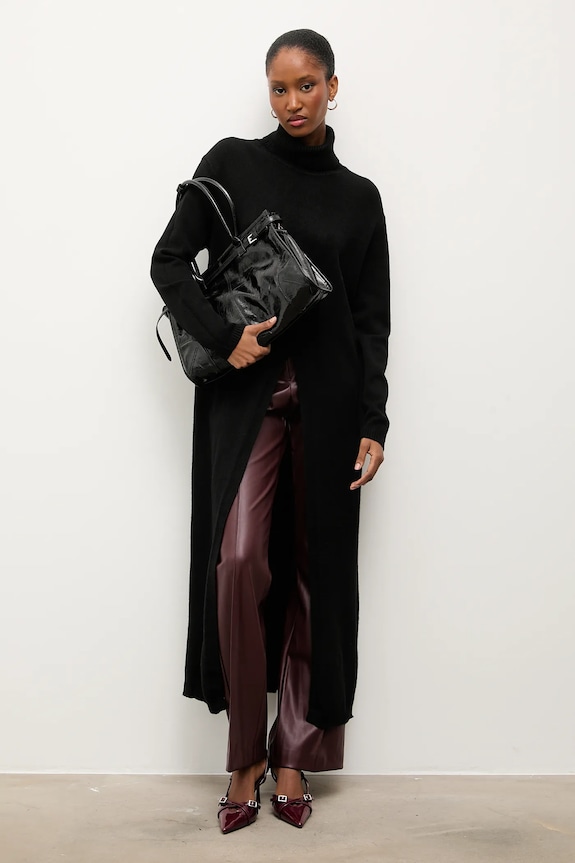 Answear.LAB pulover M8556.fh negru WA25