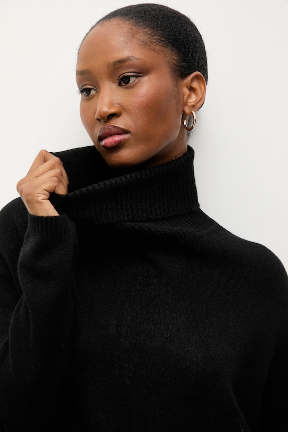 Answear.LAB pulover negru M8556.fh