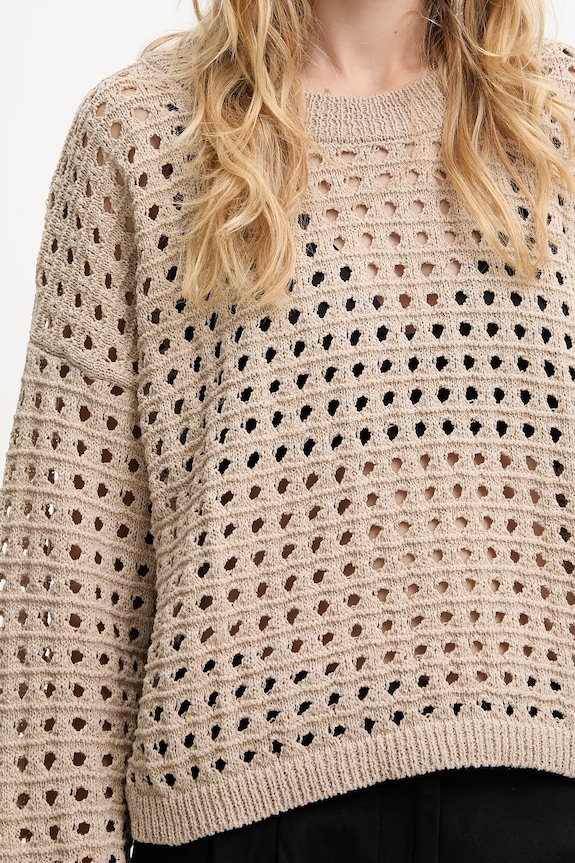 Answear.LAB sweter PK.7453.TOS beżowy