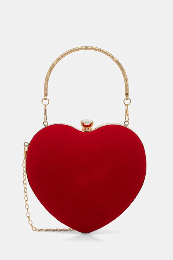 Večerna torbica Answear.LAB Tekstil rdeča baggg.27.cjk