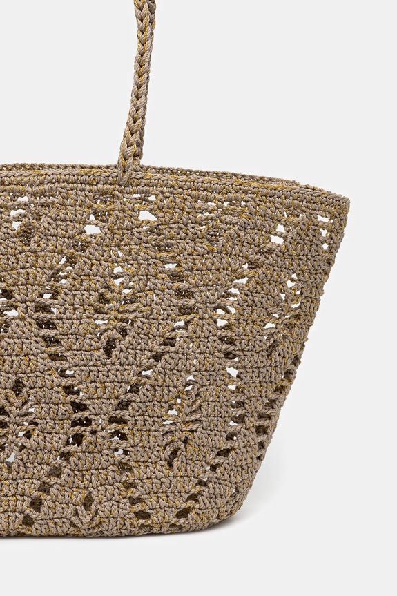 Αξεσουάρ Τσάντα παραλίας Answear.LAB b8326 καφέ