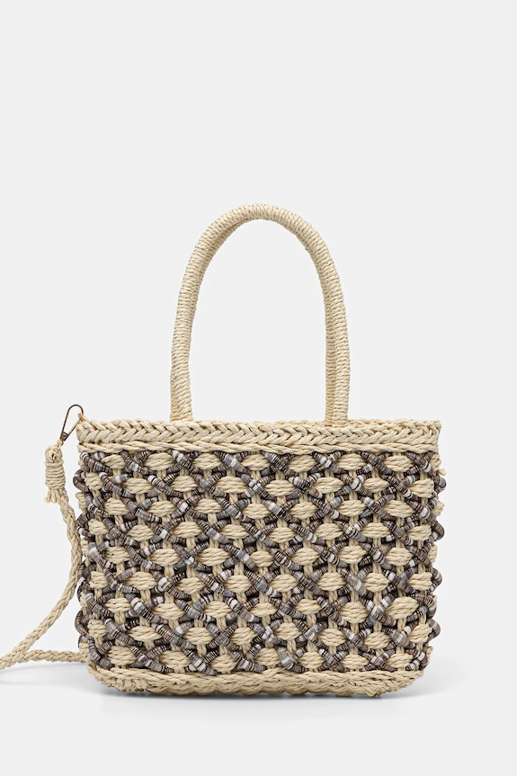 Answear.LAB kézitáska textil bézs b.832