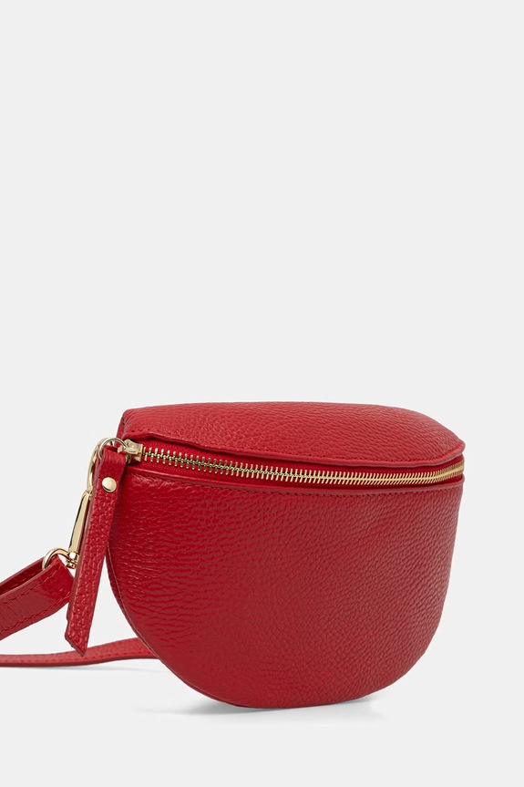 Akcesoria Answear.LAB nerka damska skórzana 565.hak czerwony