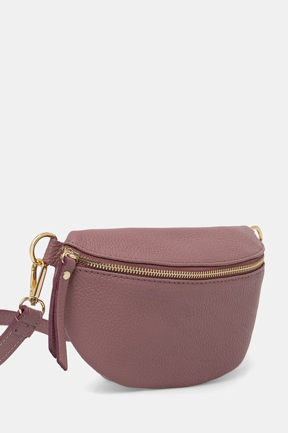 Akcesoria Answear.LAB nerka damska skórzana 565.hak fioletowy