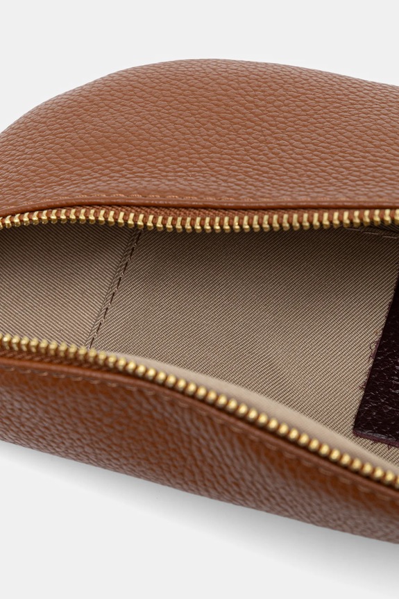 Answear.LAB Τσαντάκι μέσης γυναικείο δερμάτινο καφέ 565.hak