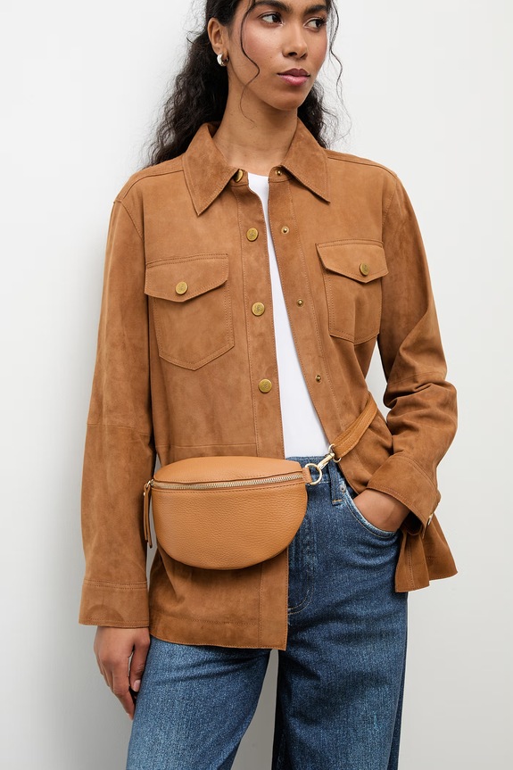 Answear.LAB nerka damska skórzana brązowy 565.hak