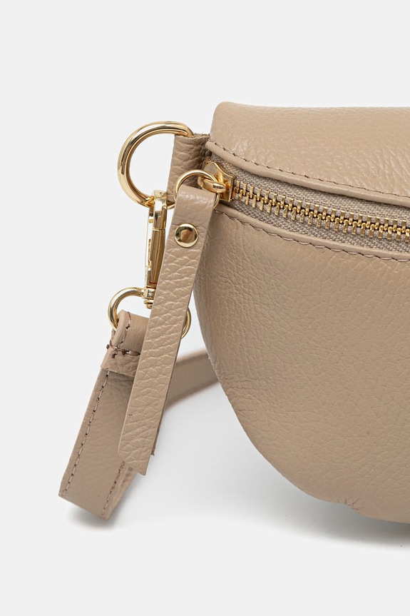 Αξεσουάρ Answear.LAB τσαντάκι μέσης γυναικείο δερμάτινο 565.hak καφέ