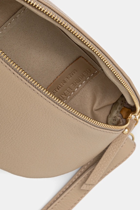 Answear.LAB τσαντάκι μέσης γυναικείο δερμάτινο 565.hak καφέ