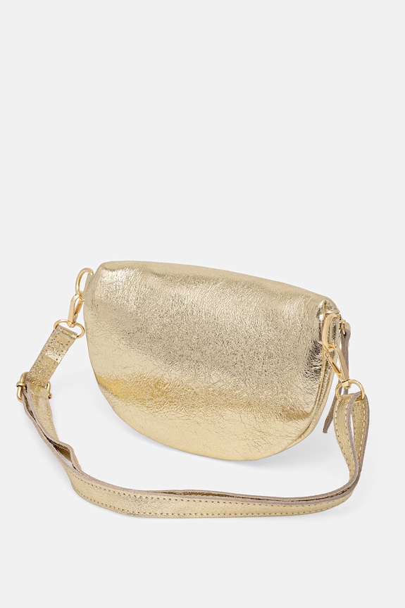 Αξεσουάρ Answear.LAB Τσαντάκι μέσης Γυναικείο δερμάτινο 565.hak χρυσαφί
