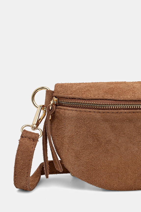 Accessori Answear.LAB marsupio da donna in camoscio 683.hak marrone