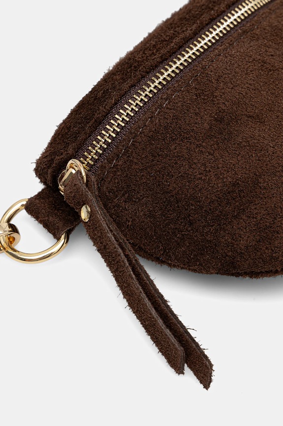 Accessori Answear.LAB marsupio da donna in camoscio 683.hak marrone