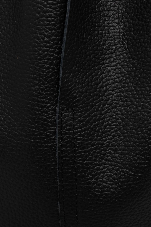 Answear.LAB torebka skórzana 916.hak czarny