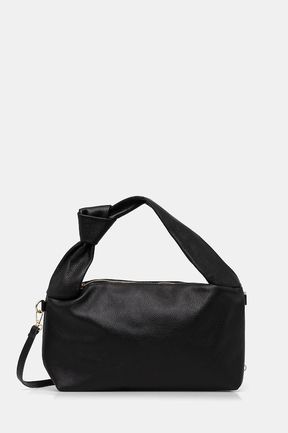 Answear.LAB poseta de piele uni negru 1215.hak