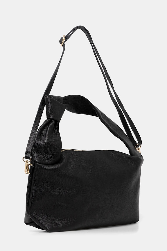 Answear.LAB poseta de piele 1215.hak negru WS26