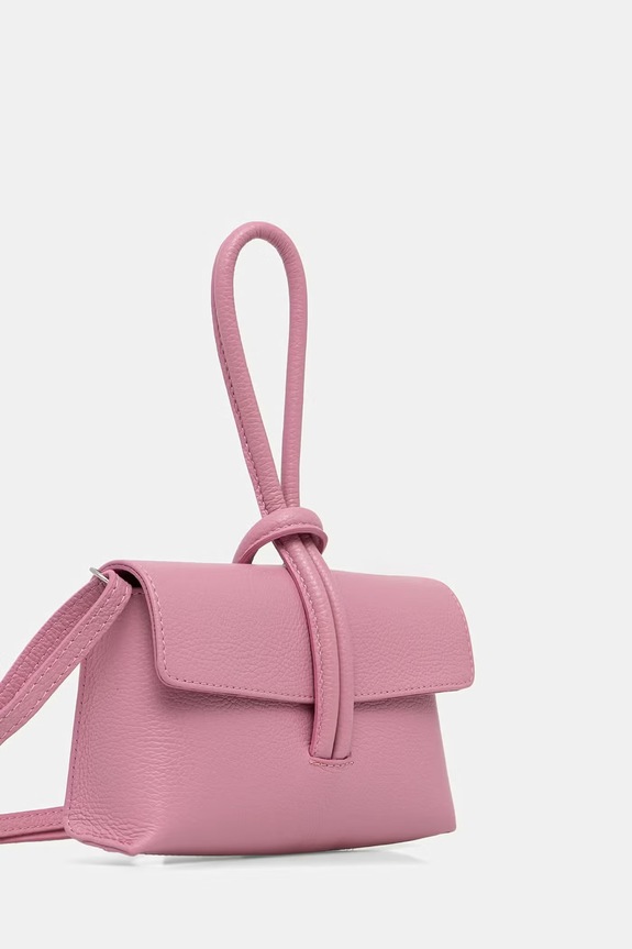 Answear.LAB kopertówka skórzana 864.hak różowy WS26