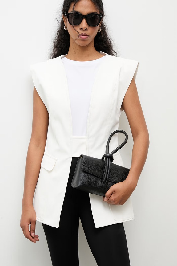 Answear.LAB pelle fiore nero 864.hak