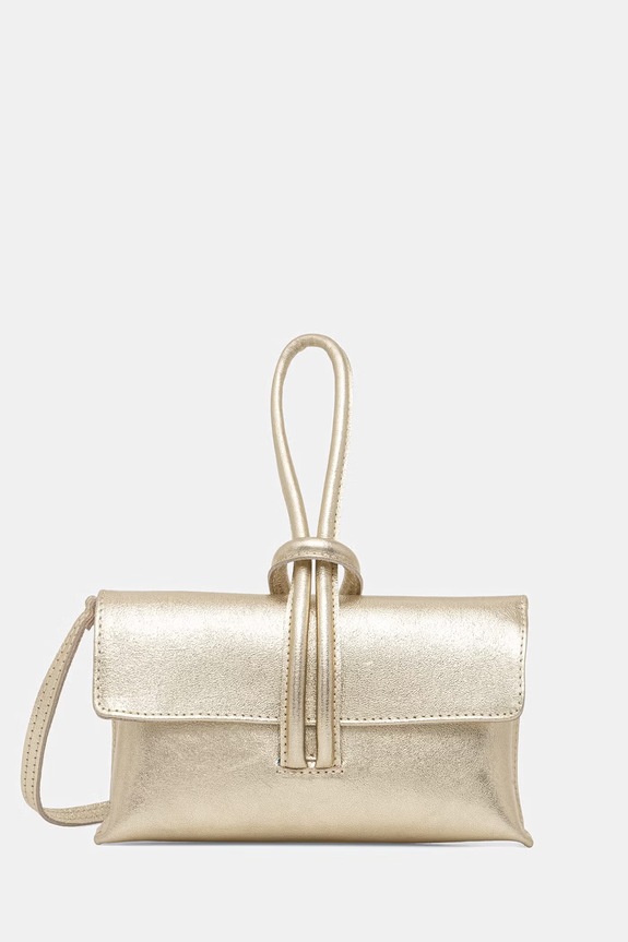 Answear.LAB kopertówka skórzana złoty 864.hak