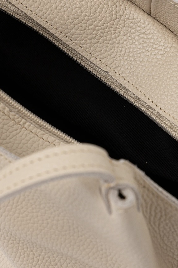 Answear.LAB torebka shopper damska skórzana 1239.hak beżowy