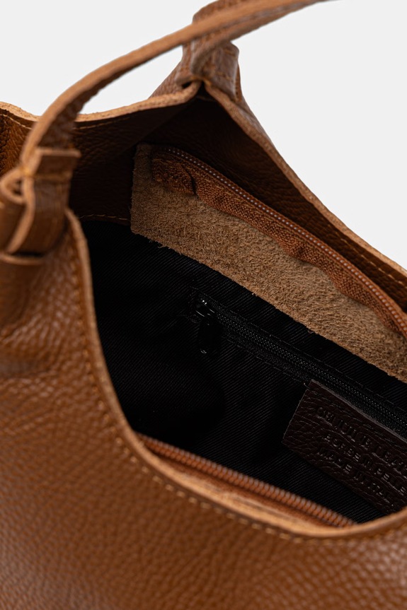 Answear.LAB torebka shopper damska skórzana 1239.hak brązowy