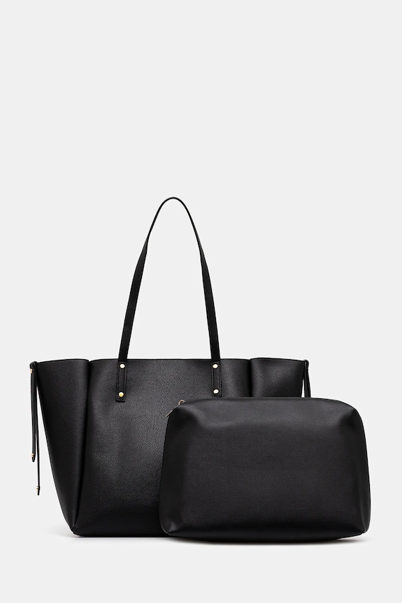 Torba Answear.LAB bez uzorka crna YP-21771.clk