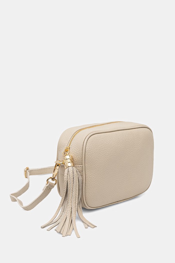 Answear.LAB crossbody kabelka dámska kožená 1159.hak béžová WS26