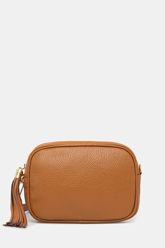Answear.LAB torebka crossbody damska skórzana skóra licowa brązowy 1159.hak