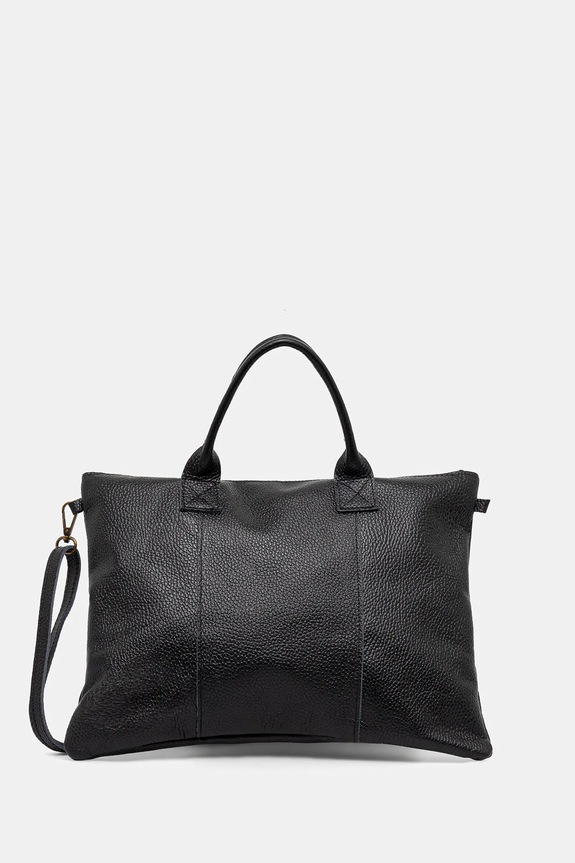 Answear.LAB geantă pentru laptop din piele 37 x 25 x 28 cm uni negru ANS07.hak