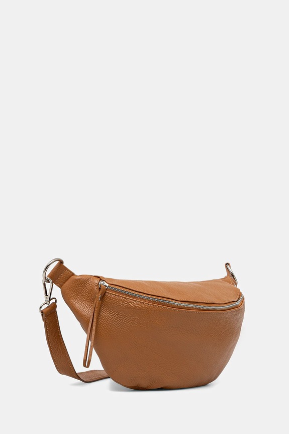 Δερμάτινη τσάντα Answear.LAB 747.hak καφέ WA25