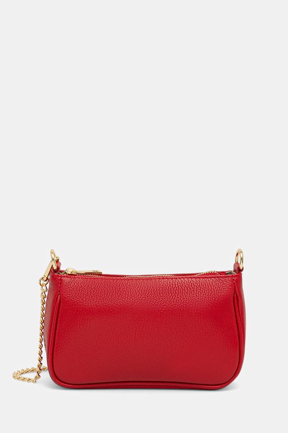 Answear.LAB borsa a mano in pelle pelle fiore rosso MBP086HO1.iak