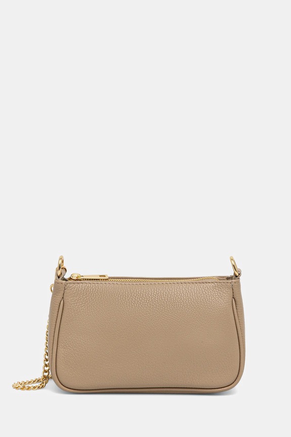 Answear.LAB poseta de piele uni bej MBP086HO1.iak
